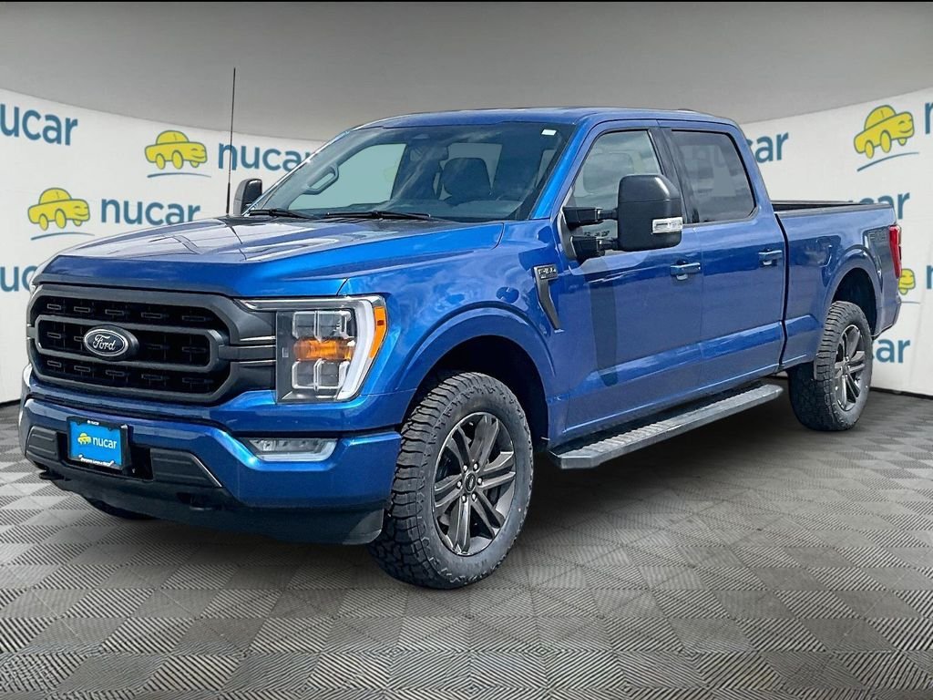Used 2022 Blue Ford XLT image 3