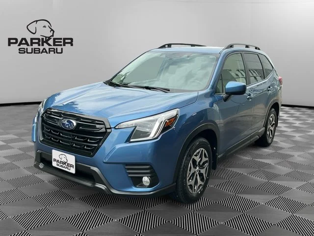 Certified Used 2023 Horizon Blue Pearl Subaru Premium image 1