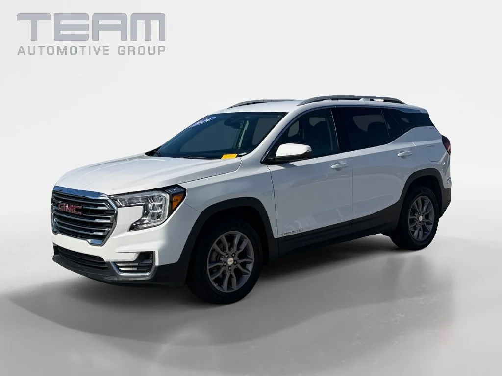 Used 2024 Summit White GMC SLT image 3