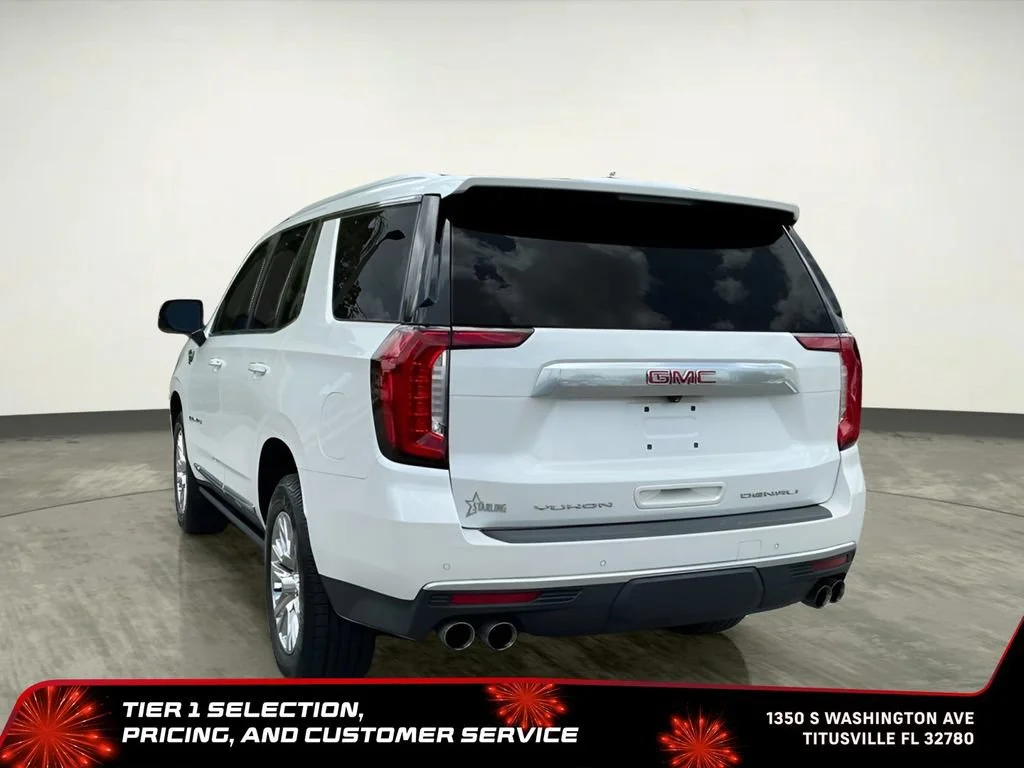 Used 2021 WHITE FROST TRICOAT GMC Denali image 7