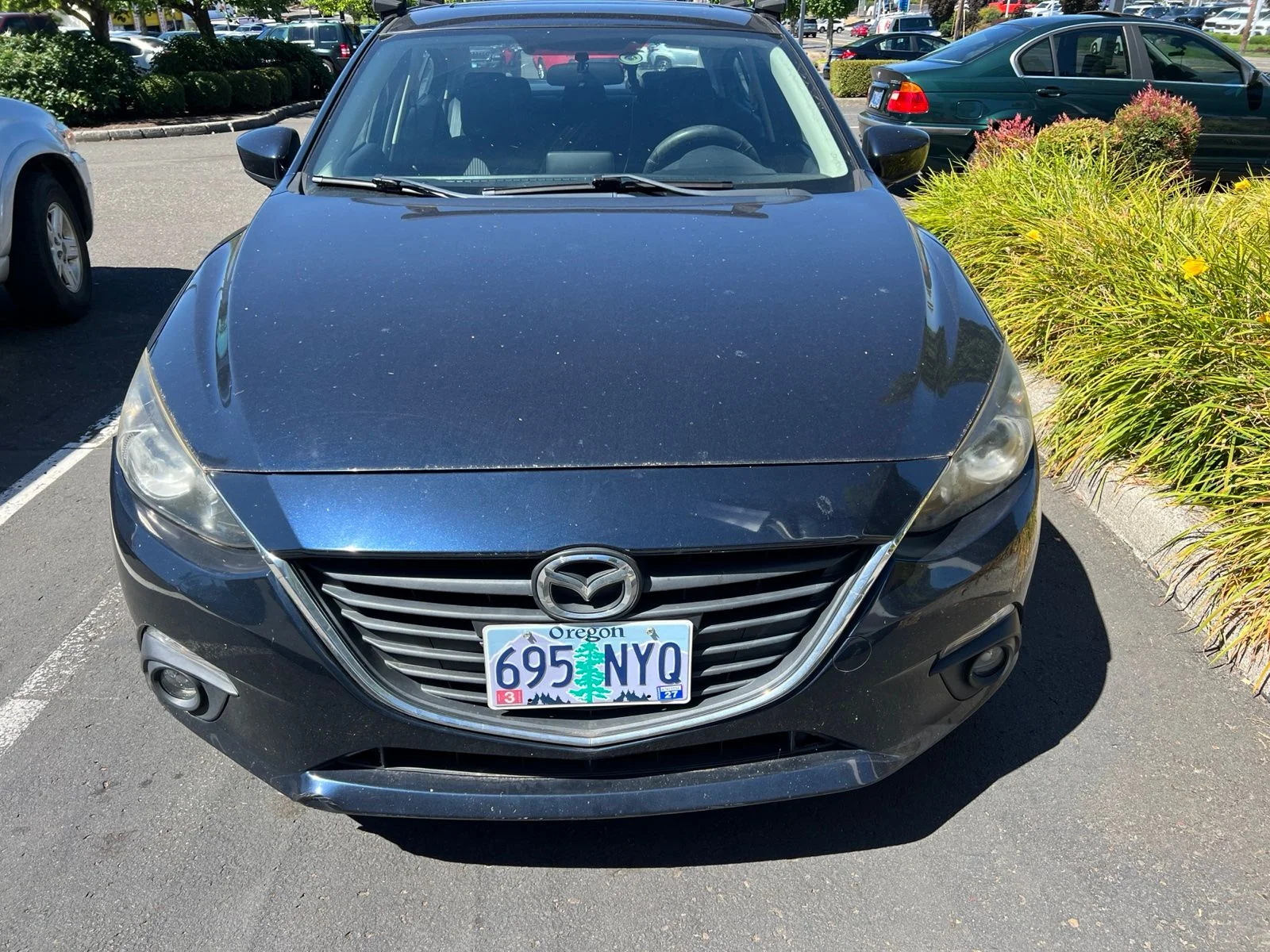 Used 2015 Crystal Blue Mazda i Touring image 2