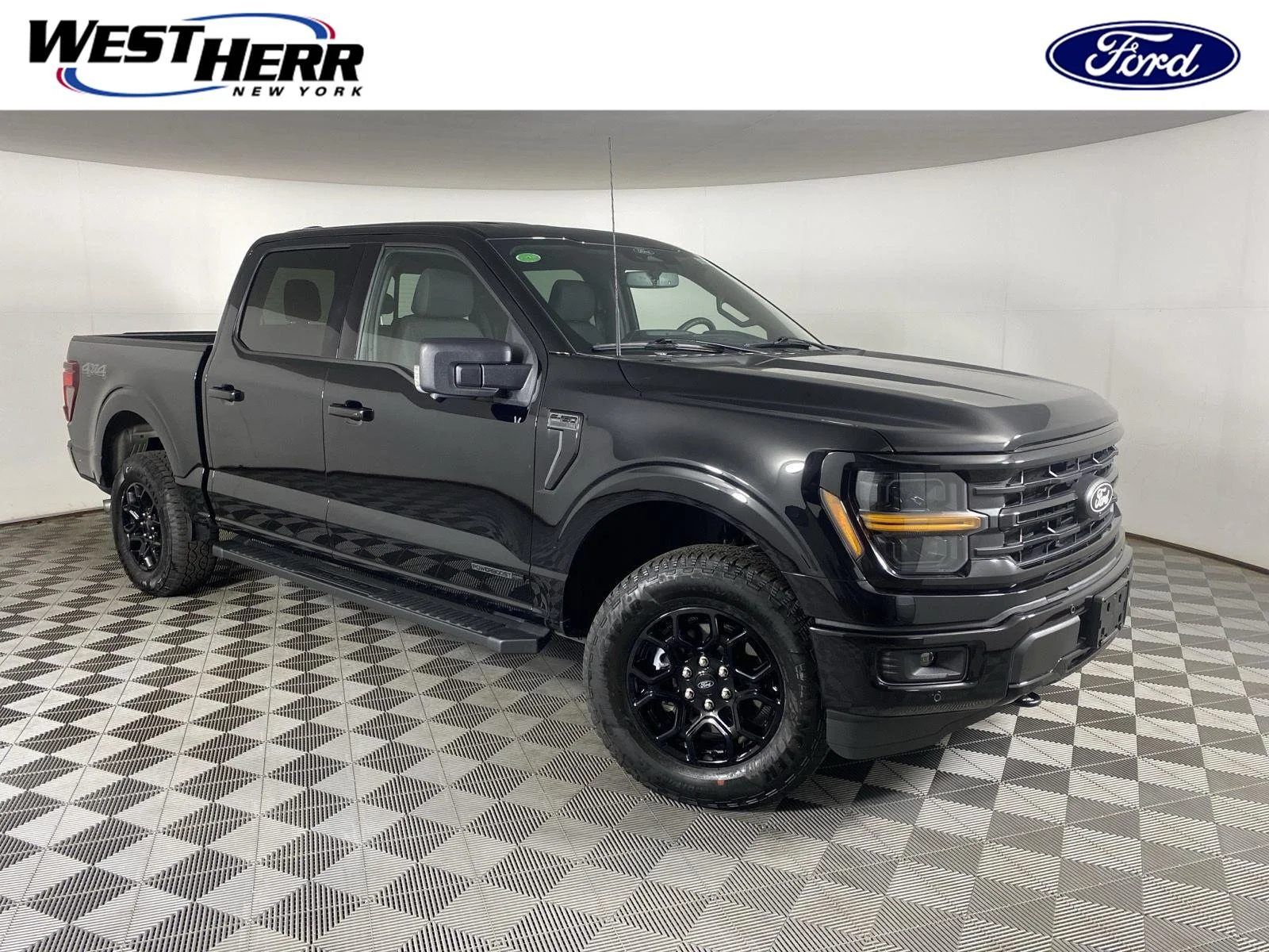 New 2026 Agate Black Metallic Ford XLT image 1