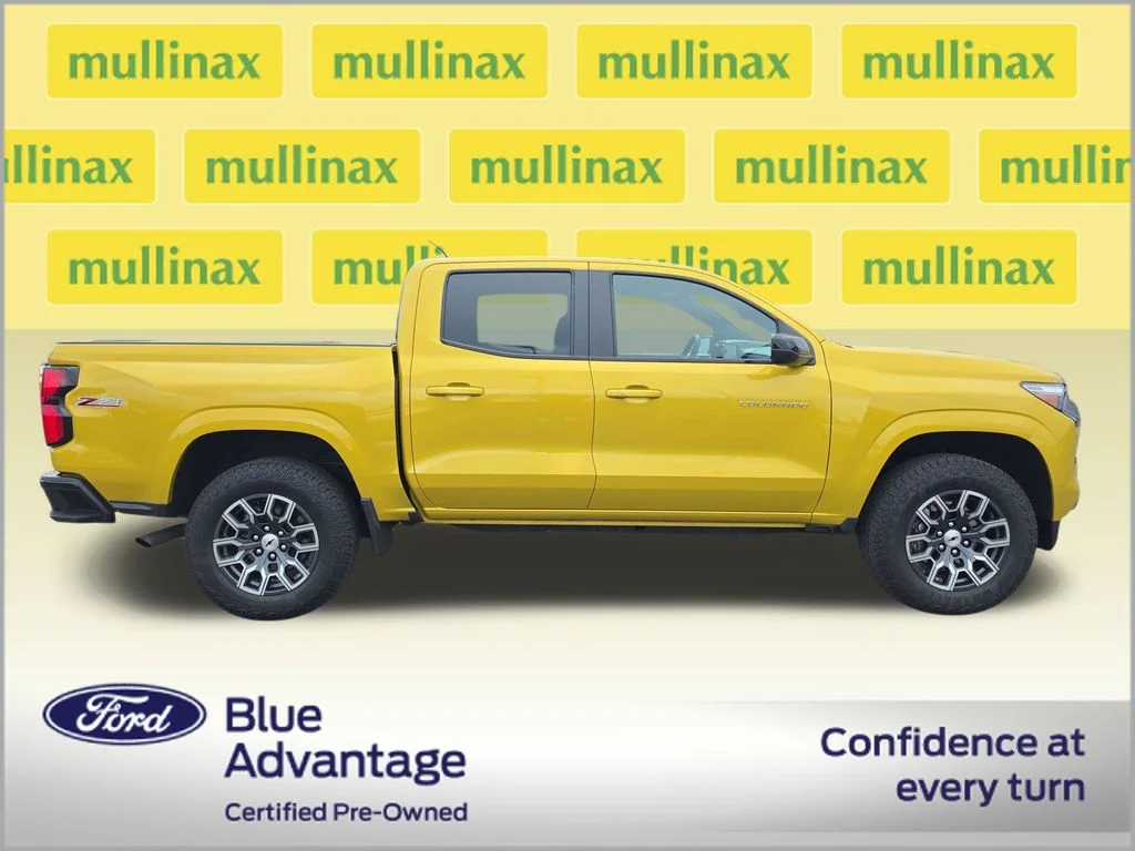 Certified Used 2023 Yellow Chevrolet Z71 image 2