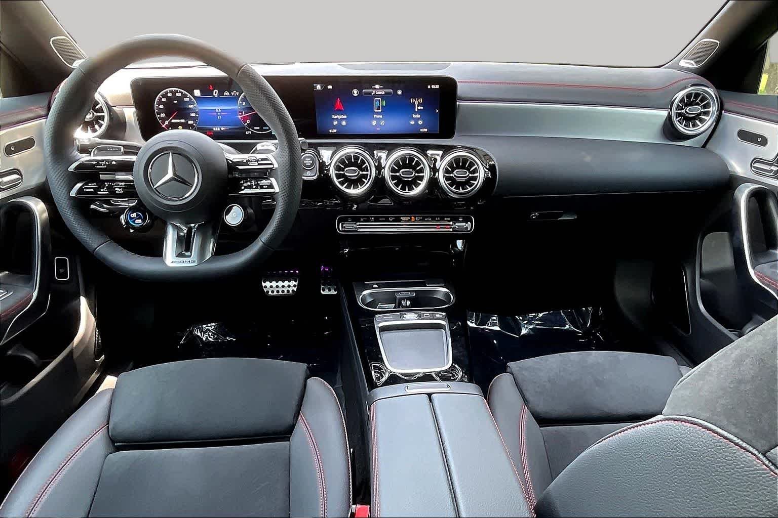 New 2025 Cosmos Black Metallic Mercedes-Benz AMG® CLA 35 4MATIC® Coupe image 7