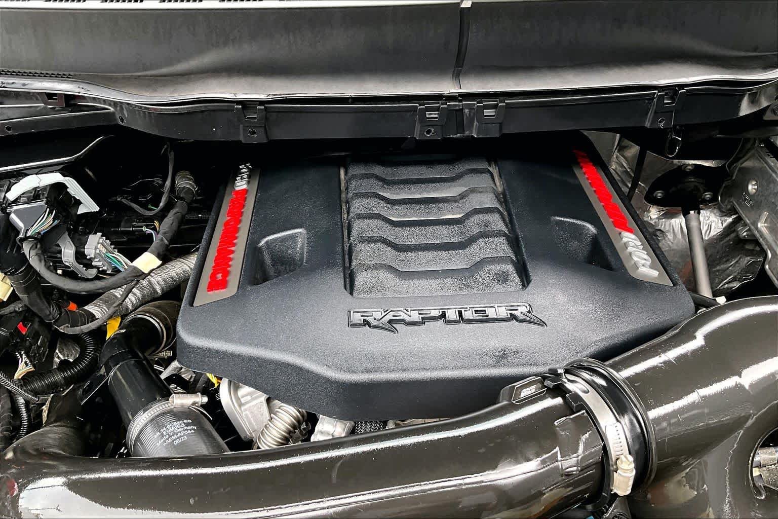 Used 2023 Azure Gray Metallic Tri-Coat Ford Raptor image 33