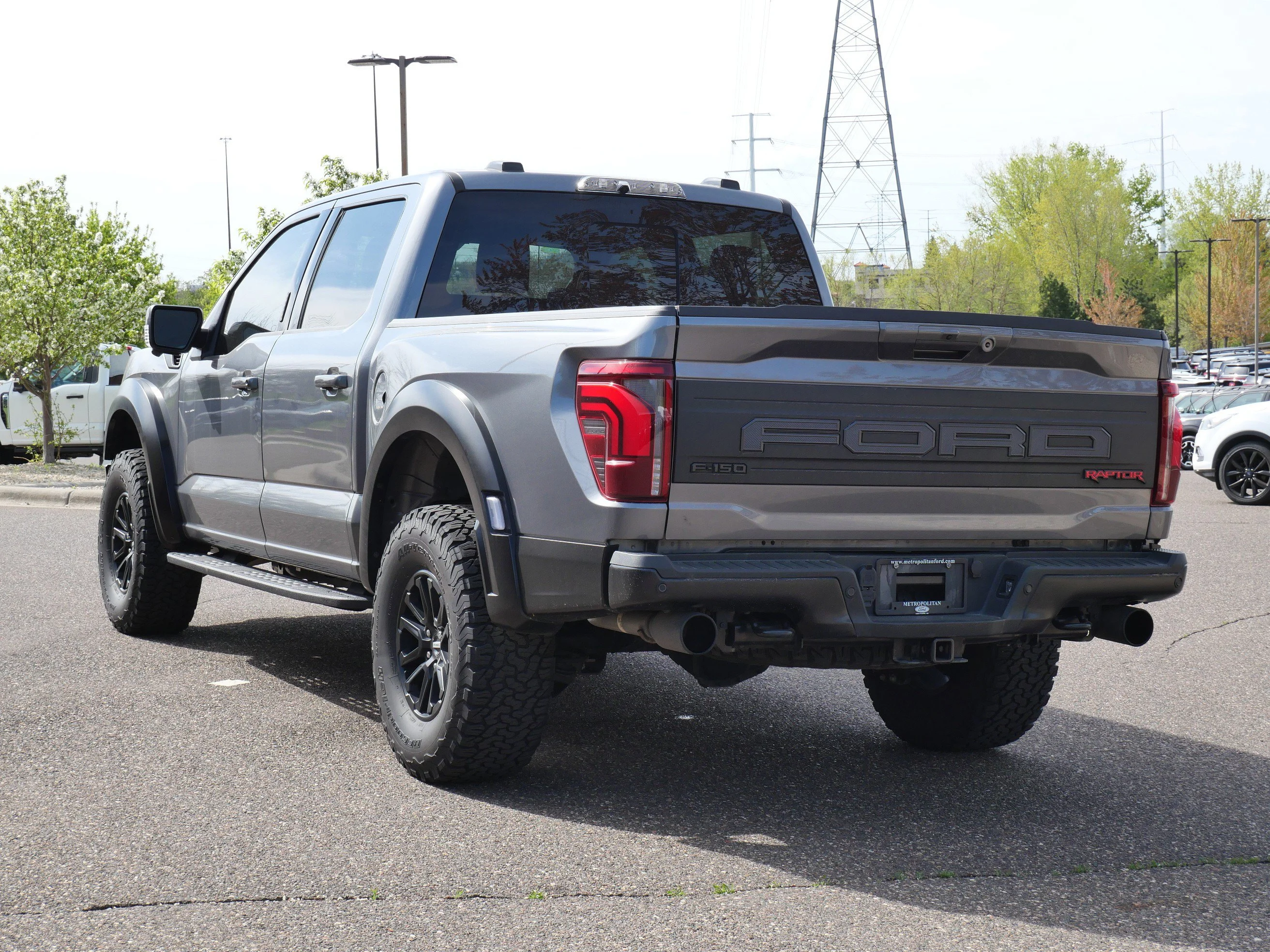 Certified Used 2024 Light Blue Clearcoat Metallic Ford Raptor image 4