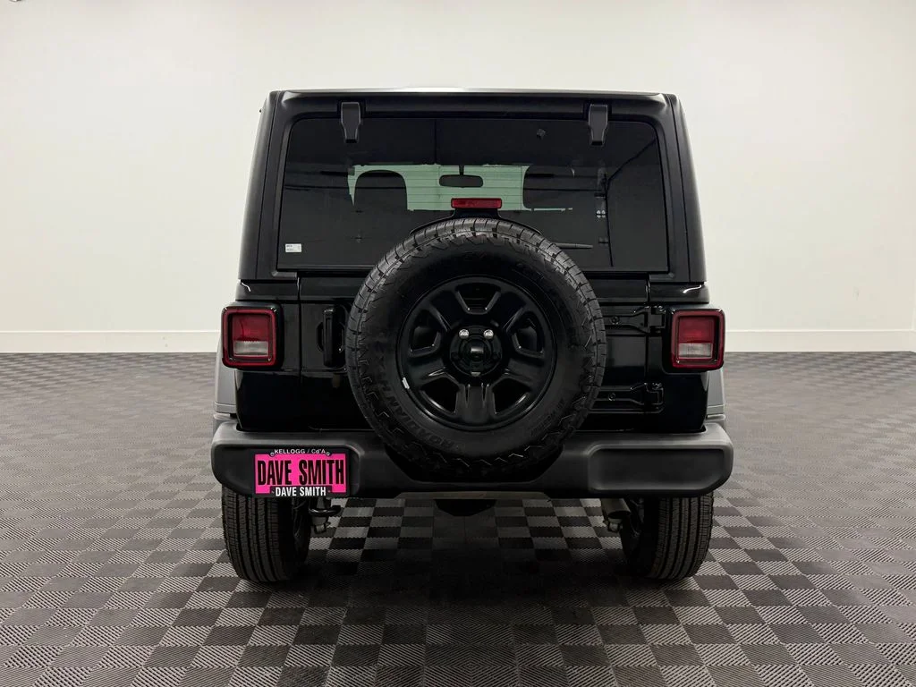 Used 2025 Black Clearcoat Jeep 2-Door Sport 4x4 image 10
