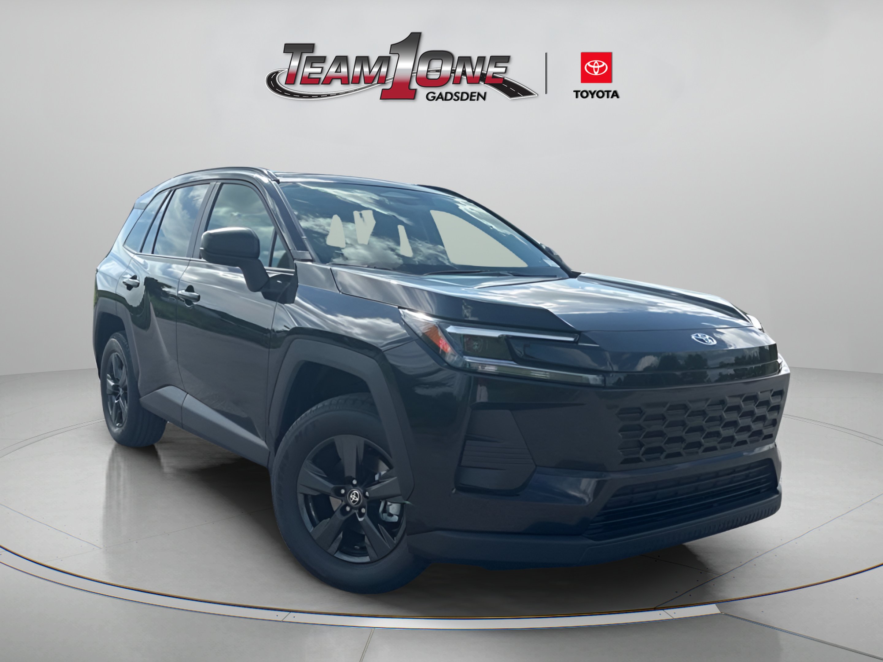 New 2026 Midnight Black Metallic Toyota LE image 1