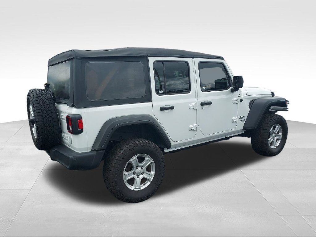 Used 2019 White Jeep Unlimited Sport S image 5
