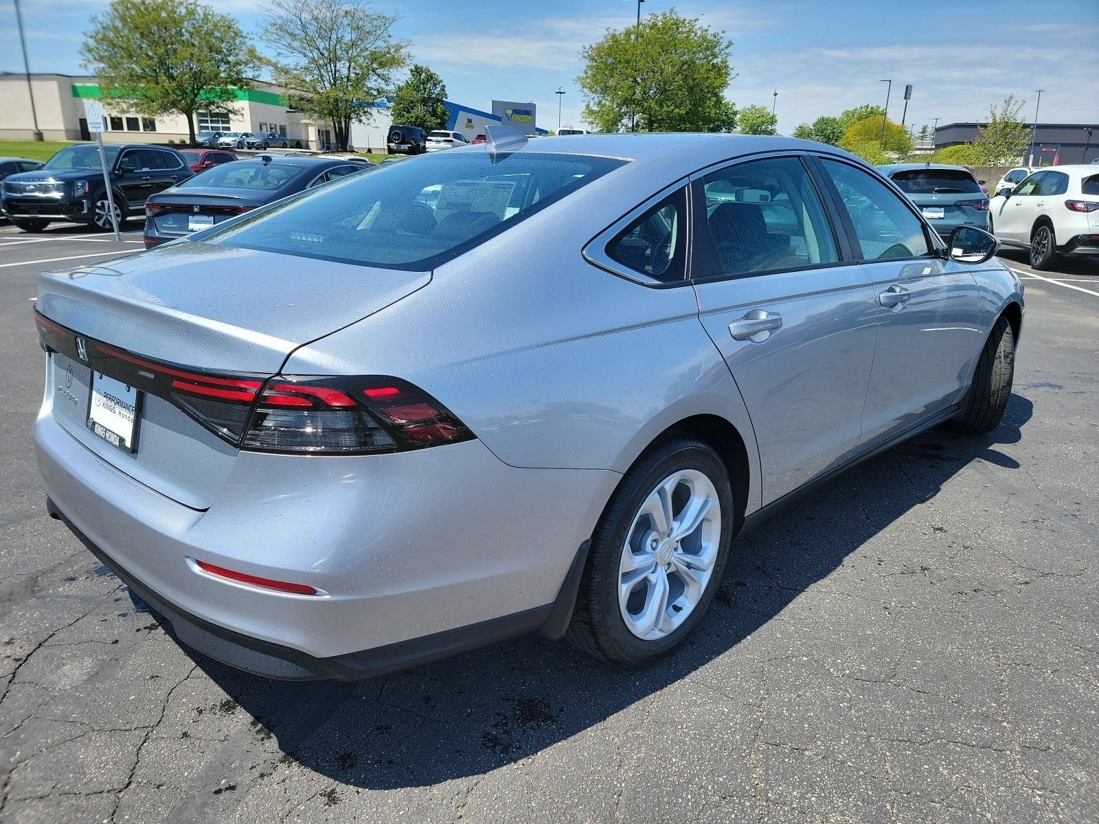 New 2026 Solar Silver Metallic Honda LX image 25
