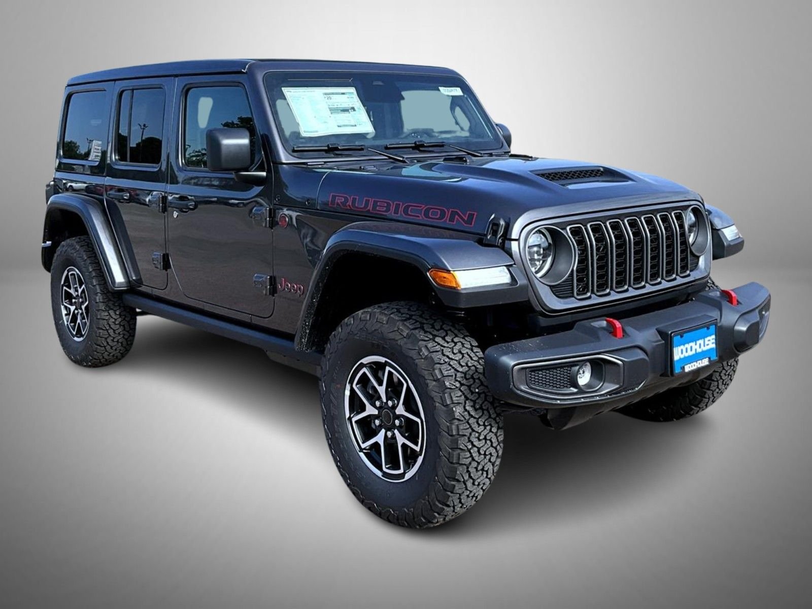 New 2026 Granite Crystal Metallic Clearcoat Jeep Rubicon image 3