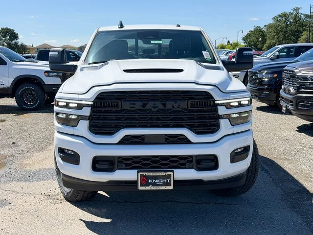 New 2026 Bright White Clear-Coat Exterior Paint RAM Laramie image 3