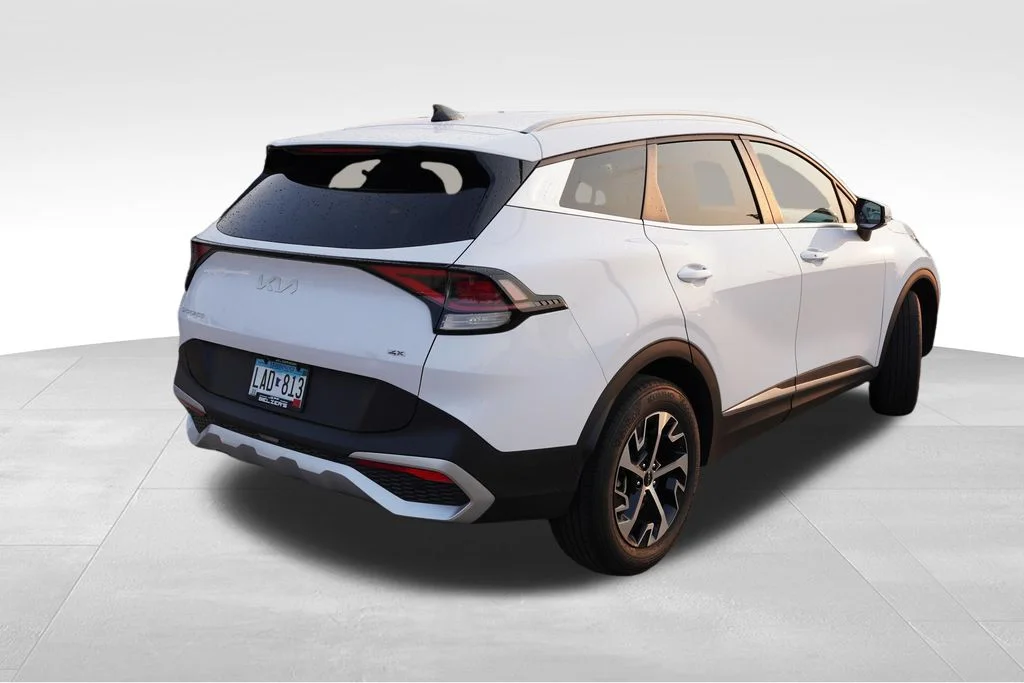 Used 2024 Glacial White Pearl Kia EX image 3