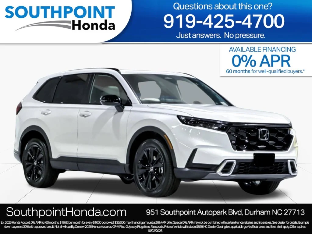New 2027 Platinum White Pearl Honda Sport Touring image 1