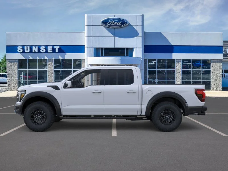 New 2025 Space White Metallic Ford Raptor image 3
