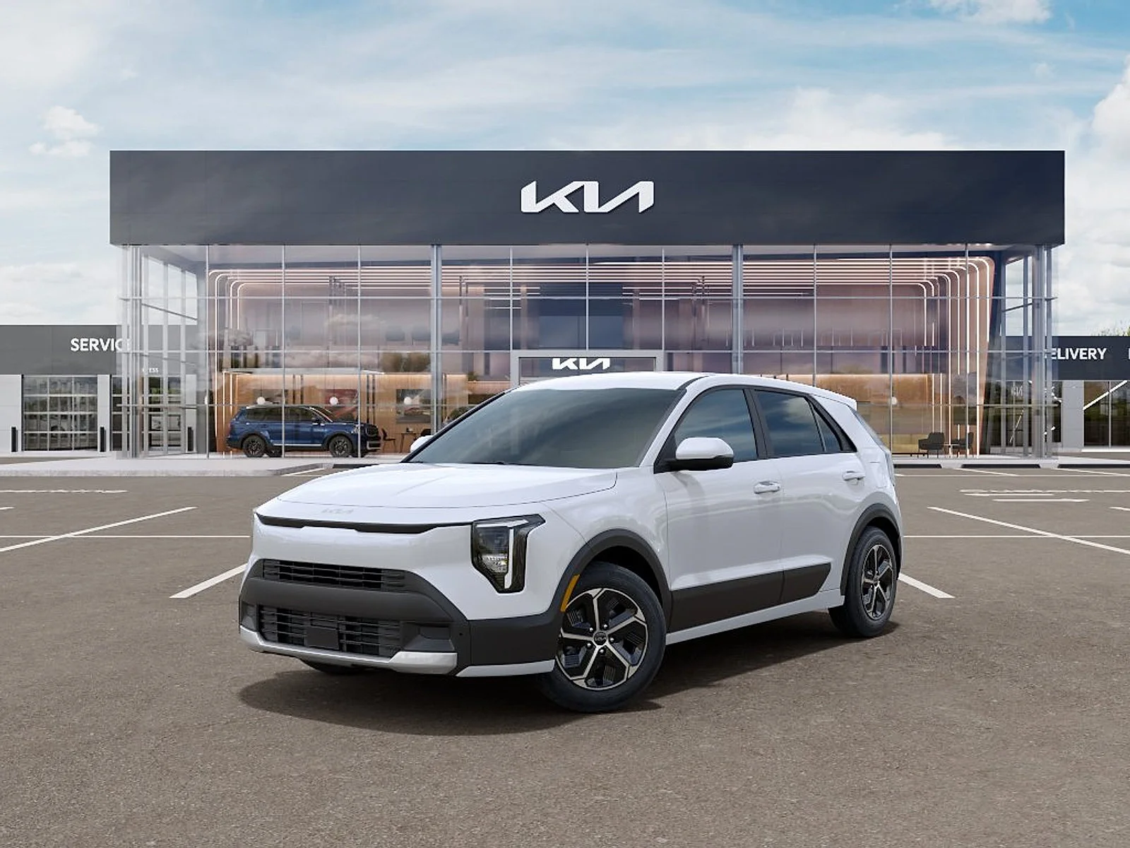 New 2027 White Kia LX image 1