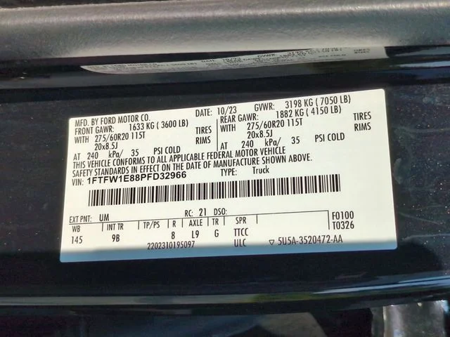 Used 2023 Black Ford Platinum image 38