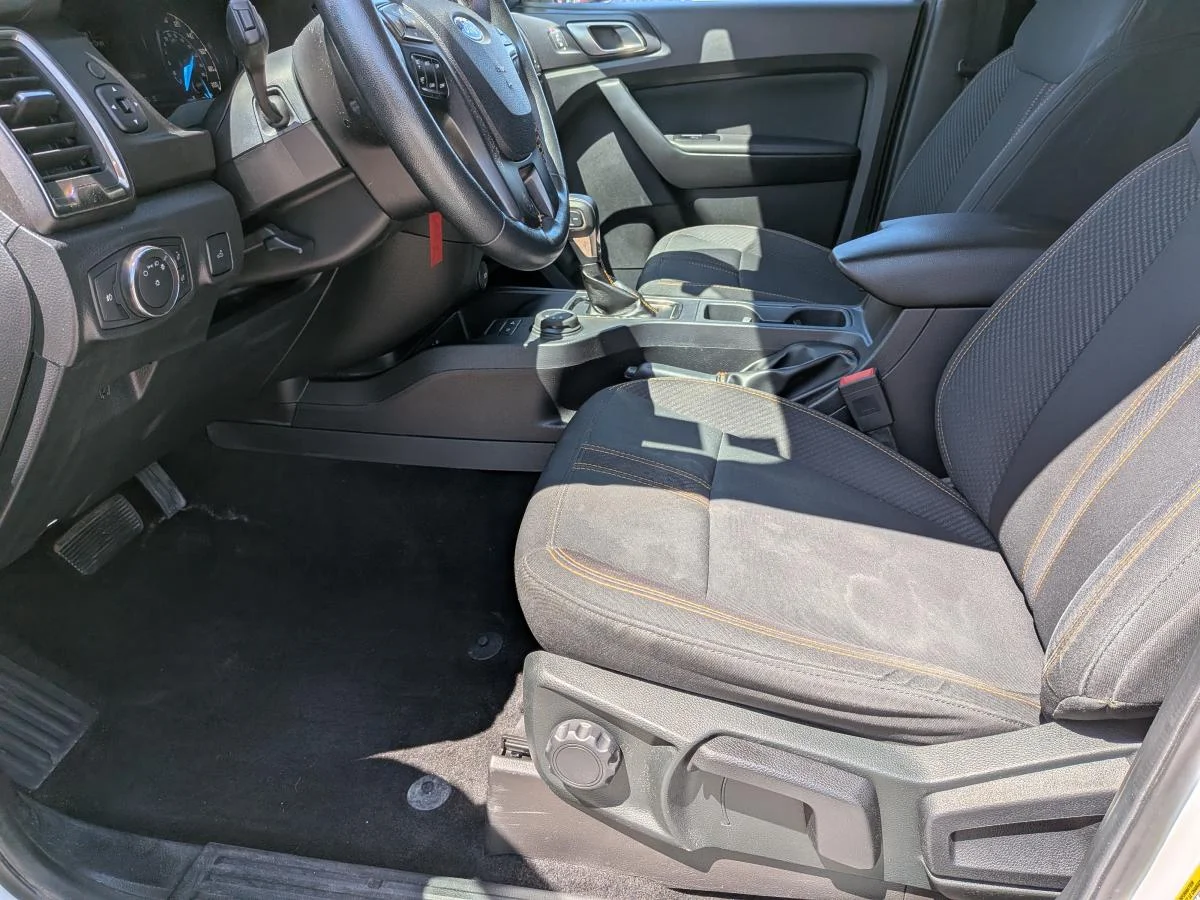 Used 2022 White Ford Xlt 4wd Supercrew 5 image 12