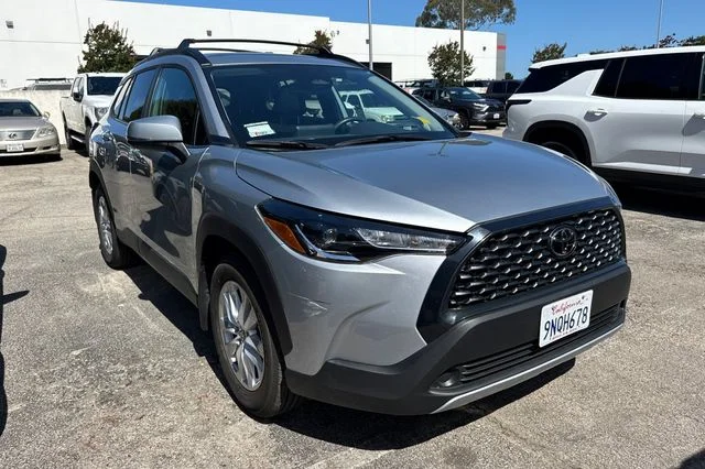 Certified Used 2024 Silver Toyota LE image 2