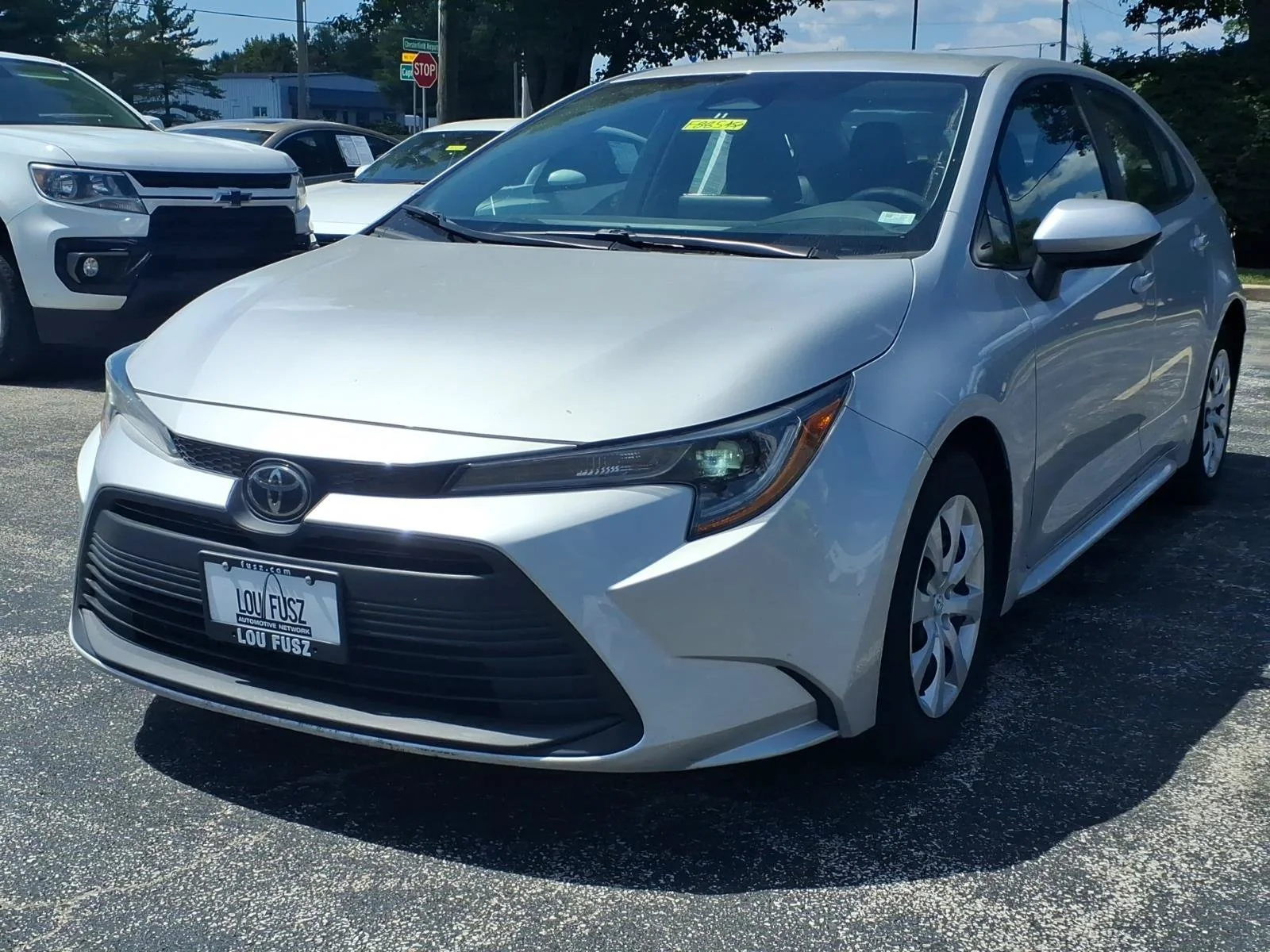 Used 2024 Classic Silver Metallic Toyota LE image 26
