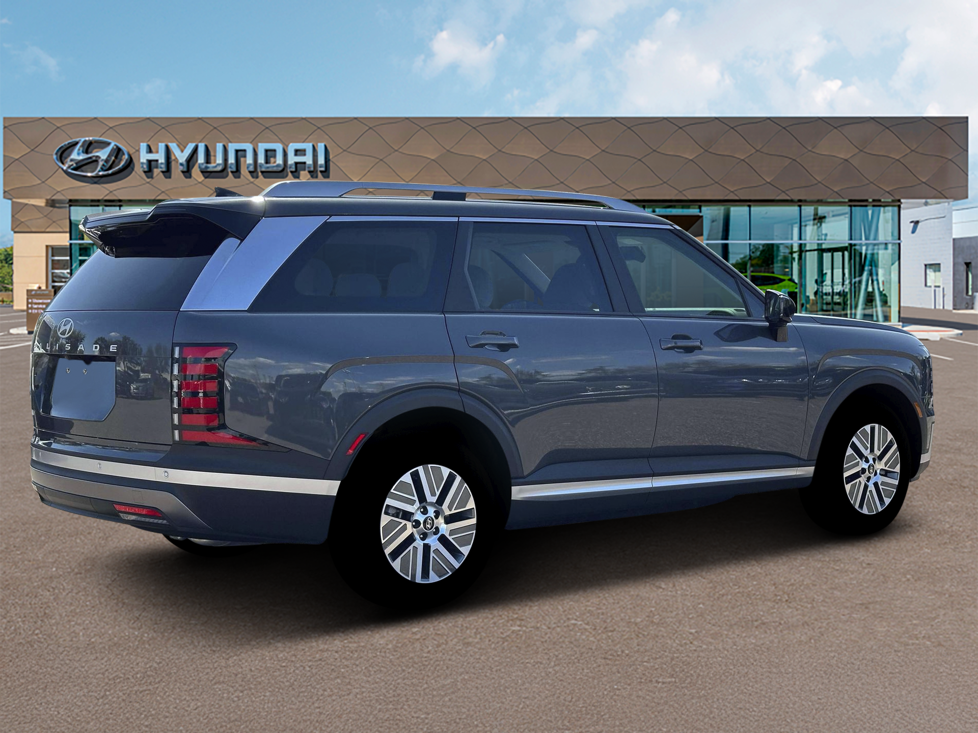 New 2026 Gray Pearl Hyundai Blue SEL image 5