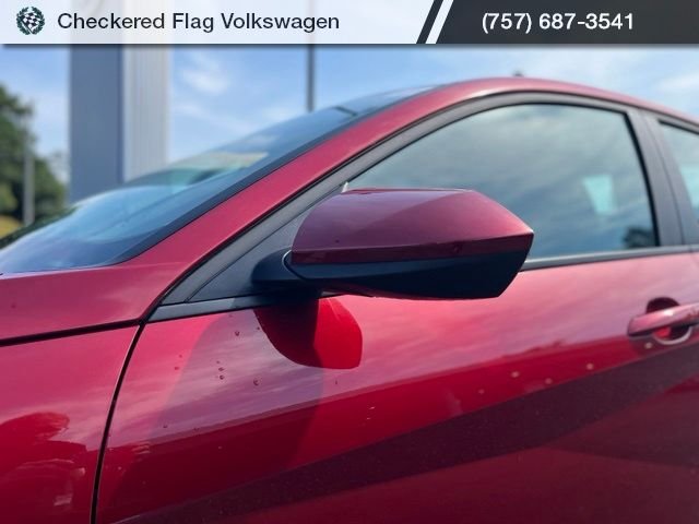 Used 2023 Ultimate Red Hyundai SEL image 2