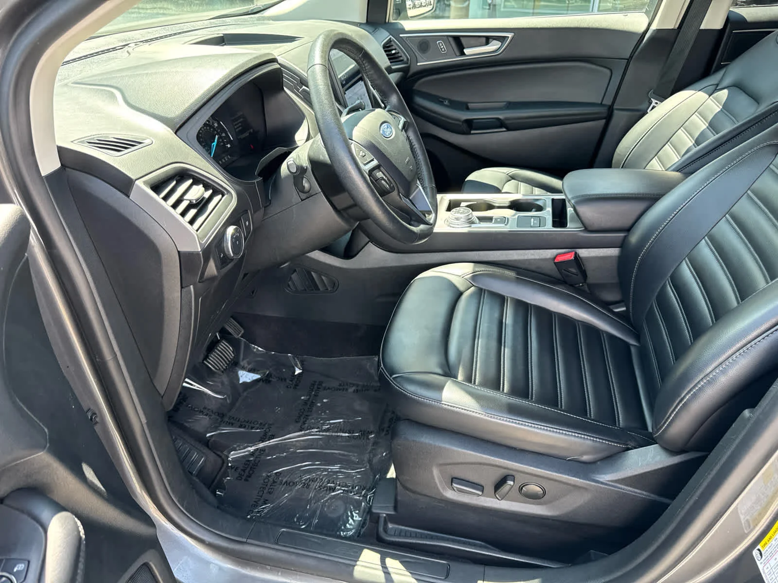Certified Used 2024 Light Blue Clearcoat Metallic Ford SEL image 25
