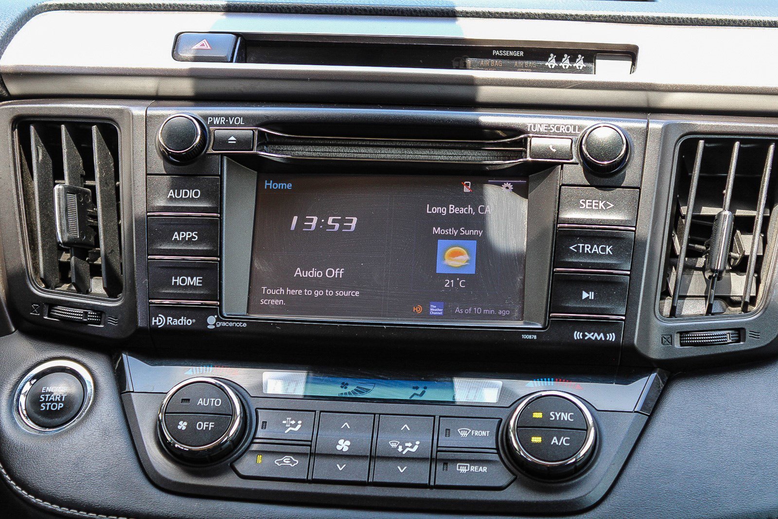 Used 2018 Electric Storm Blue Toyota XLE image 14