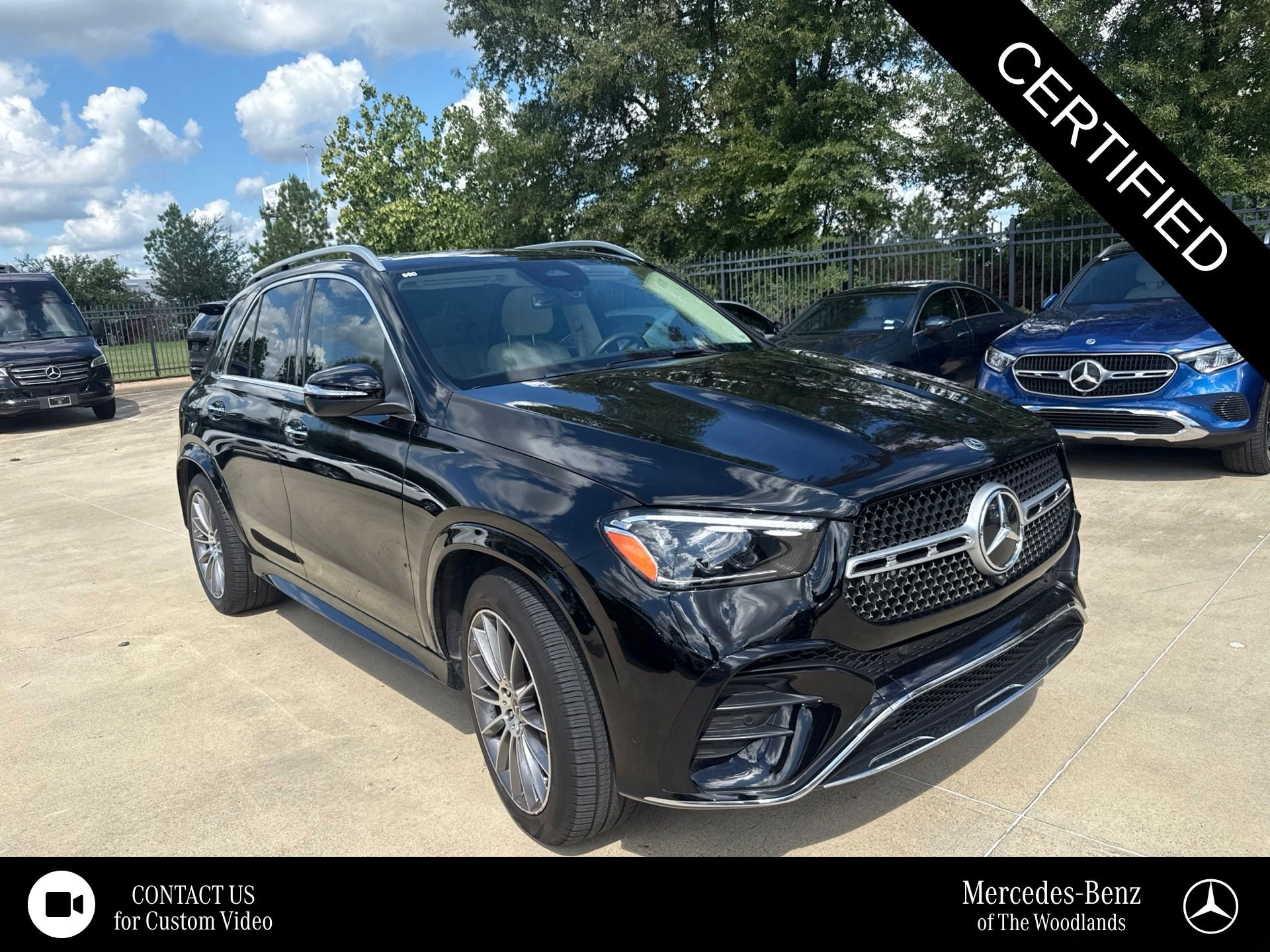 Certified Used 2026 Black Mercedes-Benz GLE 350 image 1