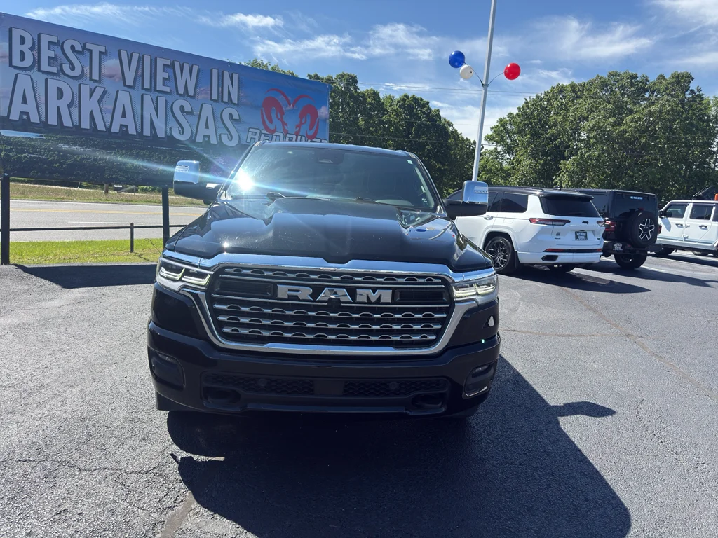 Used 2025 RAM Ram 1500 Pickup Limited with VIN 1C6SRFHP7SN588012 for sale in Little Rock