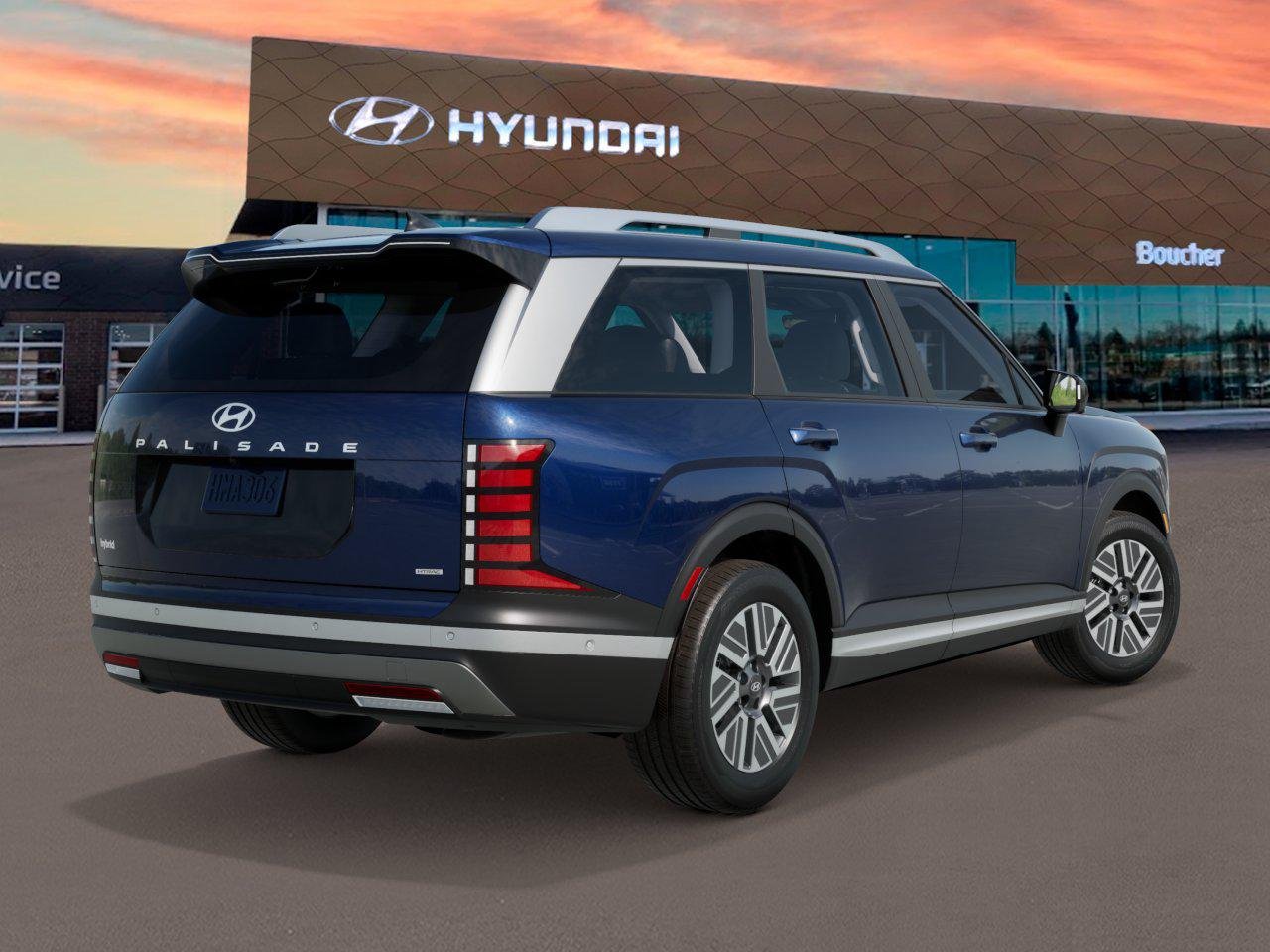 New 2027 Pacific Sapphire Pearl Hyundai SEL Premium 7P image 4