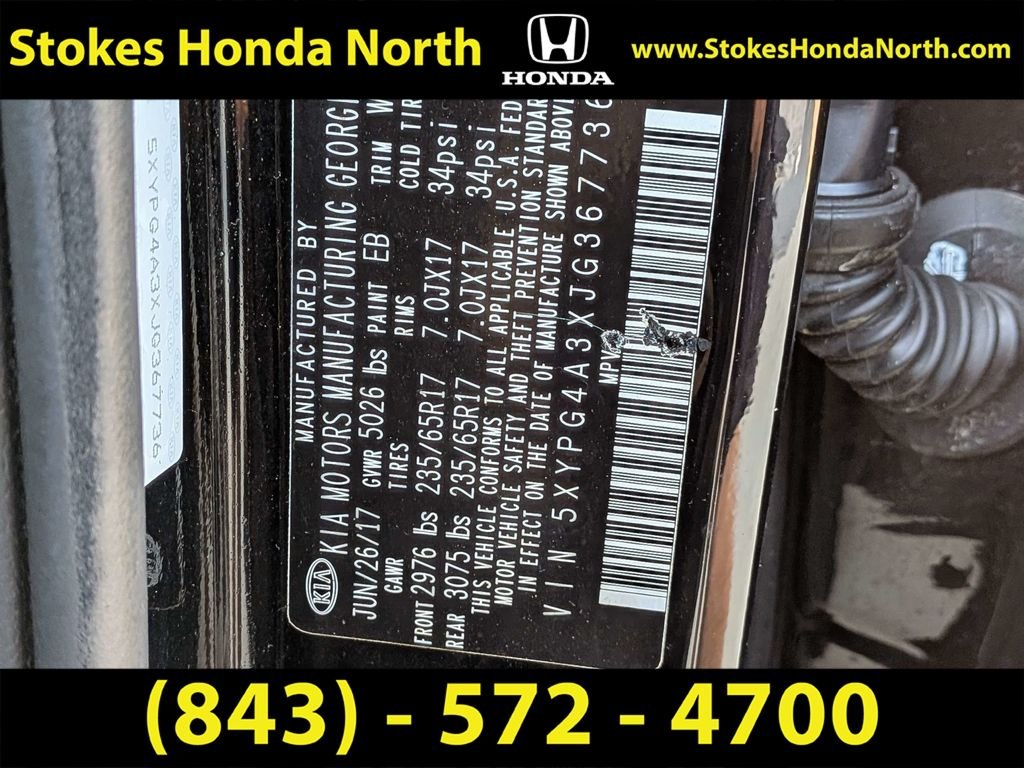 Used 2018 Black Kia LX image 7