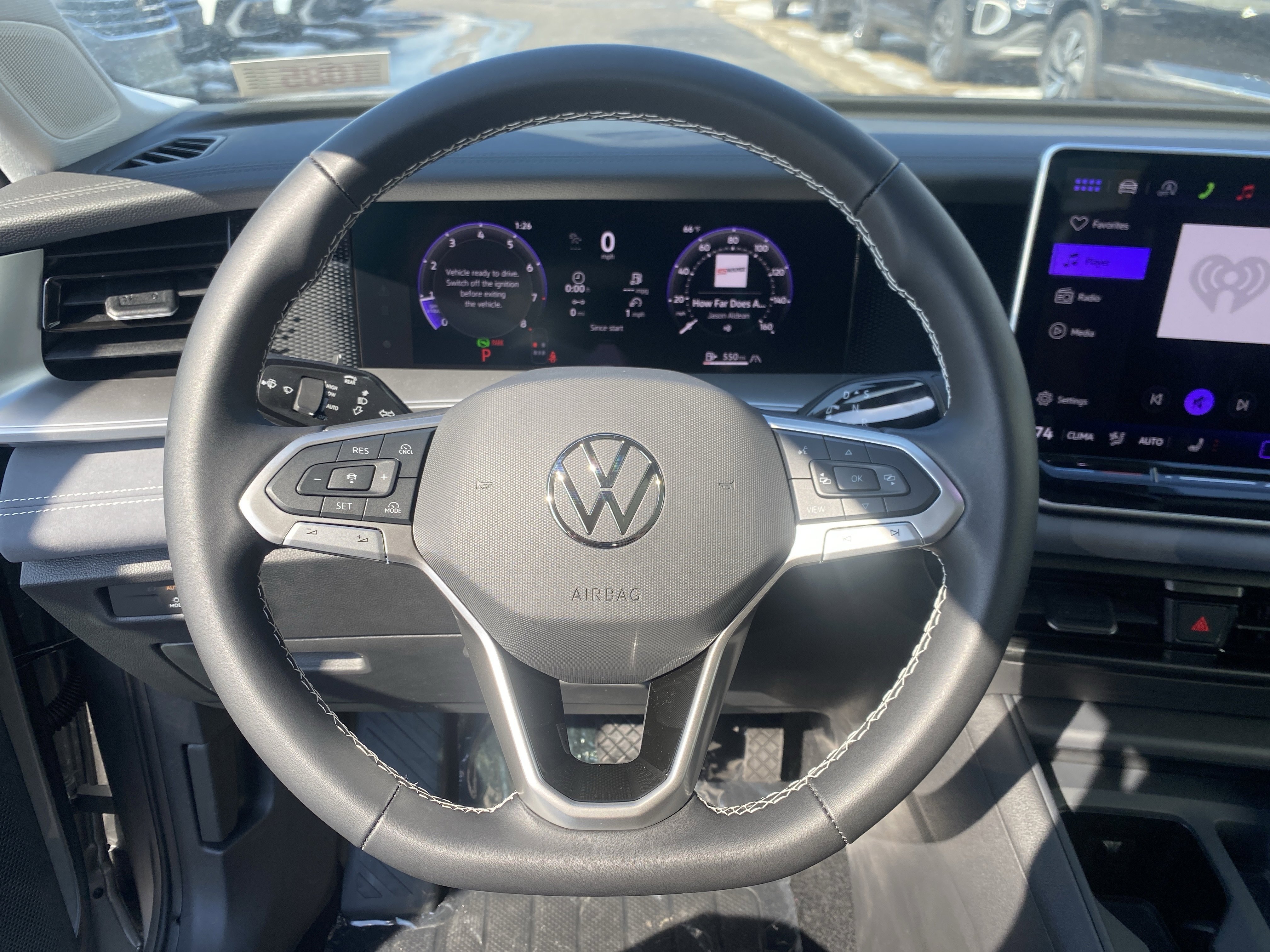 New 2026 Pyrite Silver Metallic Volkswagen SE image 14