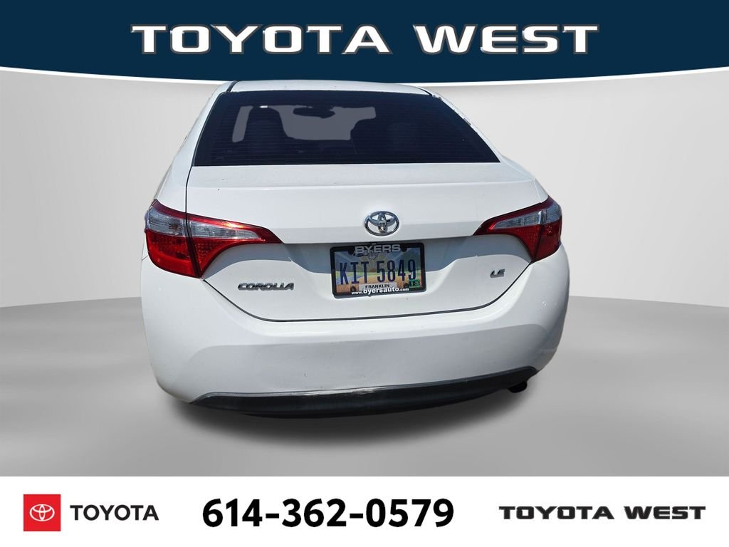 Used 2014 White Toyota LE image 7