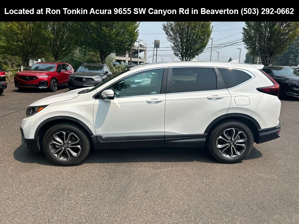 Used 2020 Platinum White Pearl Honda EX-L image 7