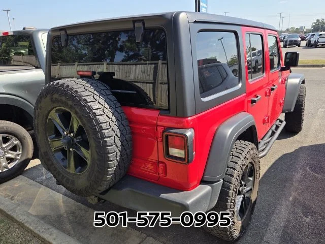 Used 2022 Red Jeep Unlimited Sport Altitude image 4