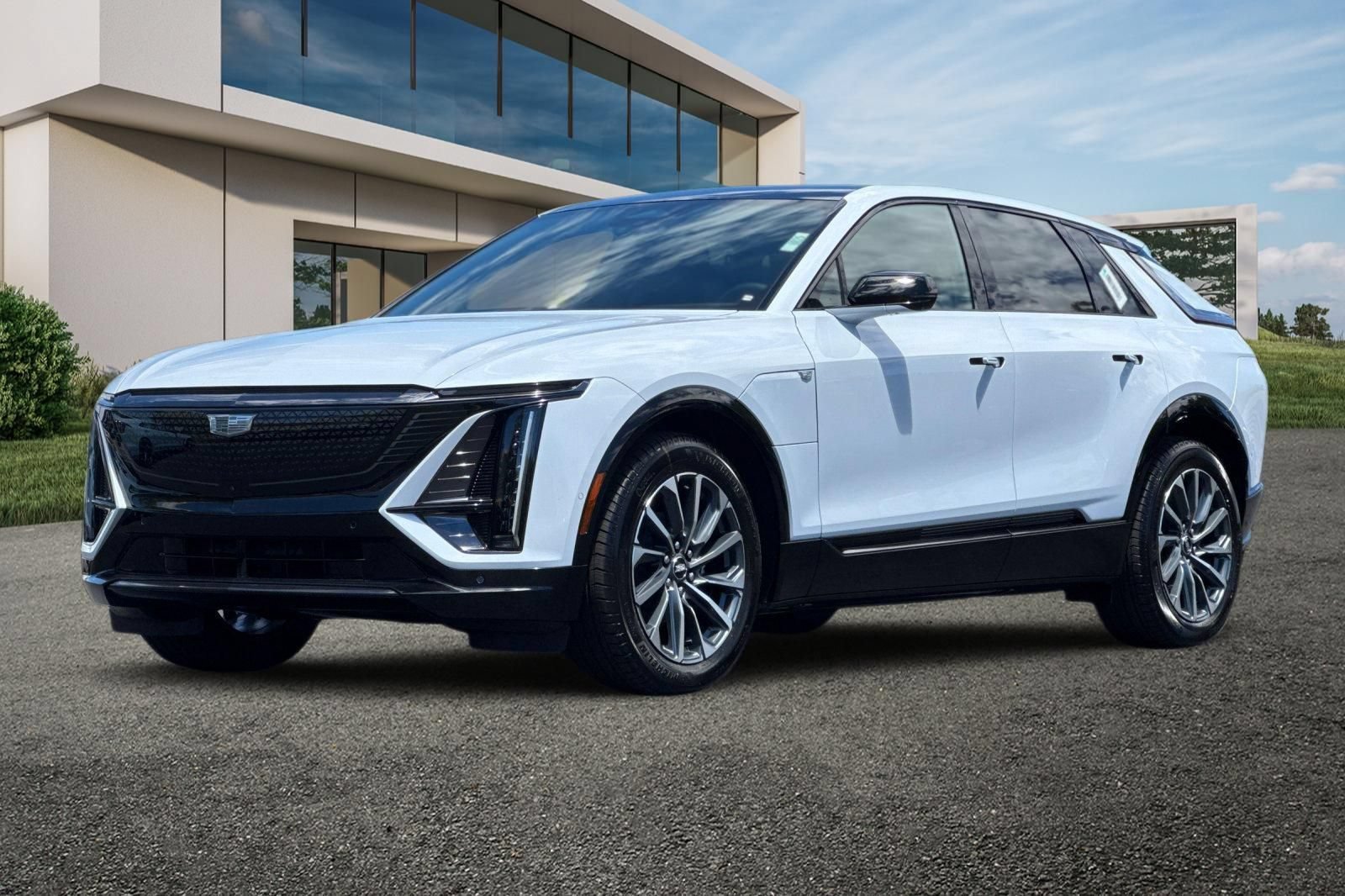 New 2026 Vibrant White Tricoat Cadillac Sport image 8