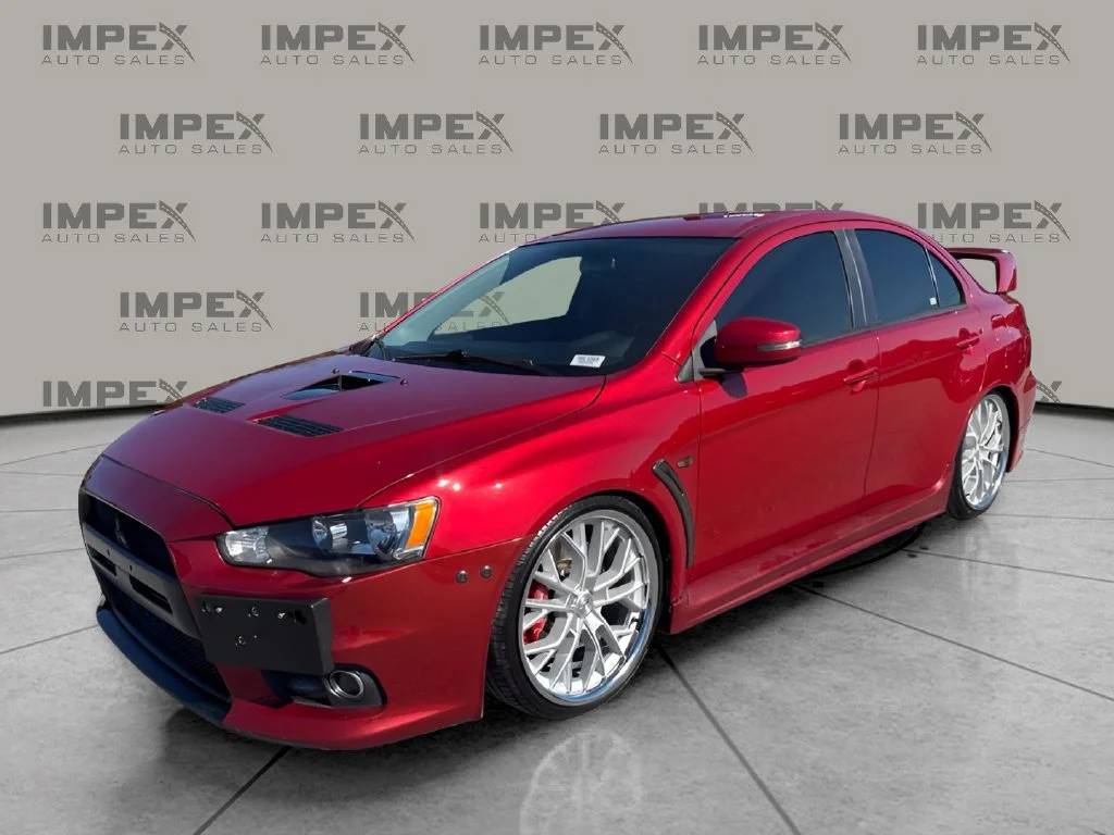 Used 2015 Red Mitsubishi Evolution GSR image 1