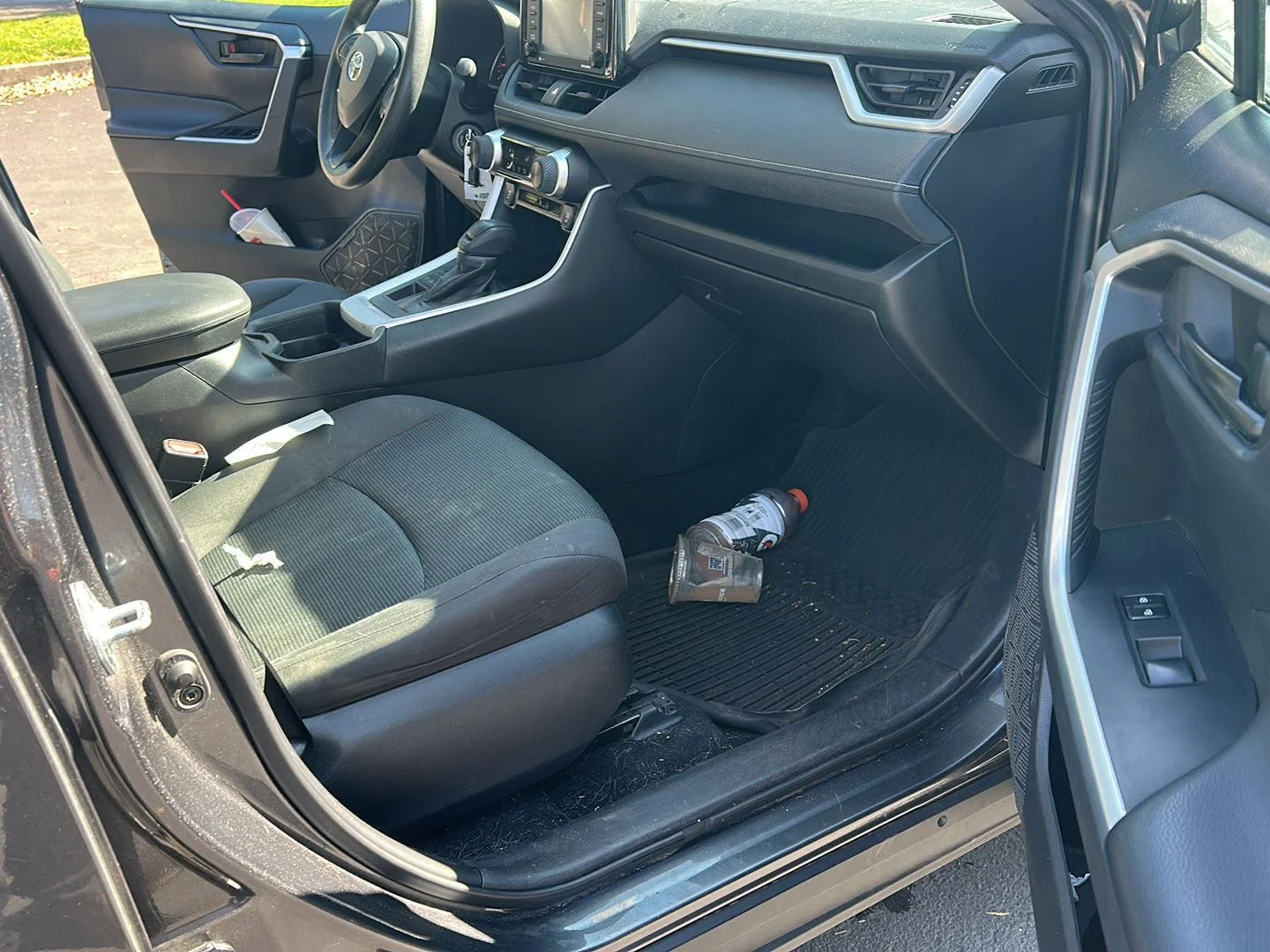 Used 2021 Magnetic Gray Metallic Toyota LE image 12