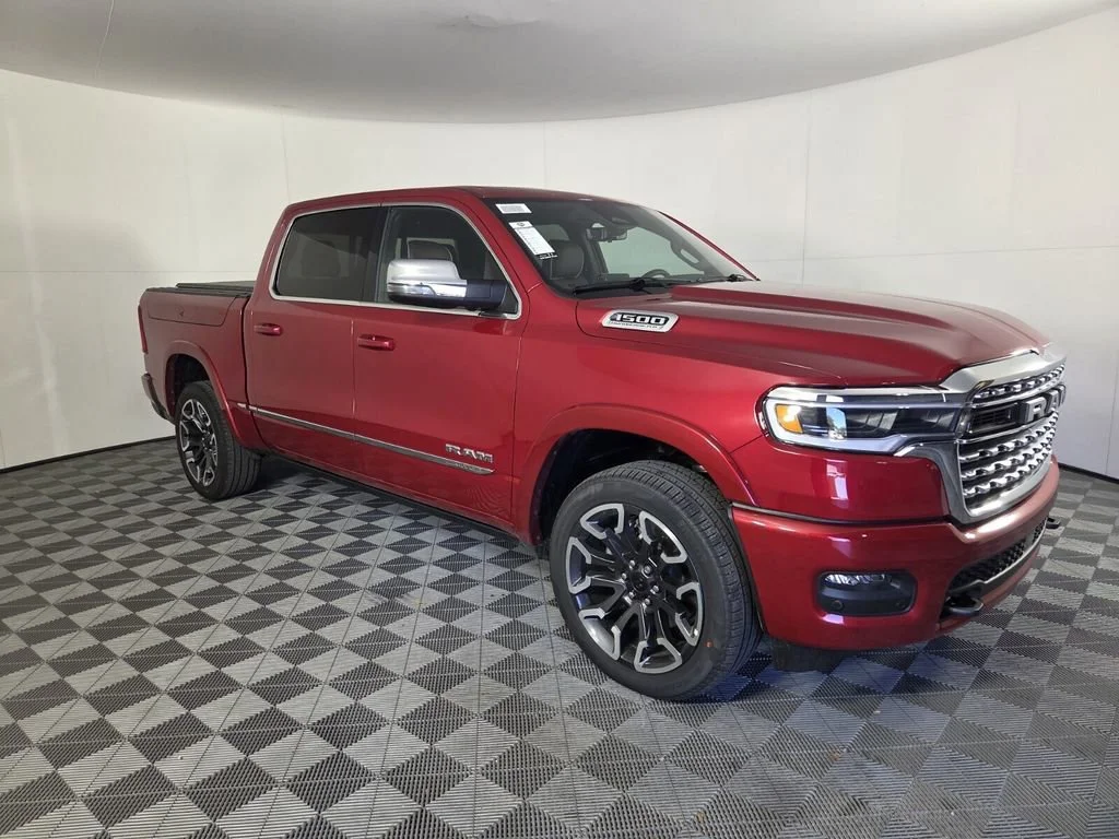 New 2026 Molten Red Pearl-Coat Exterior Paint RAM Limited image 2