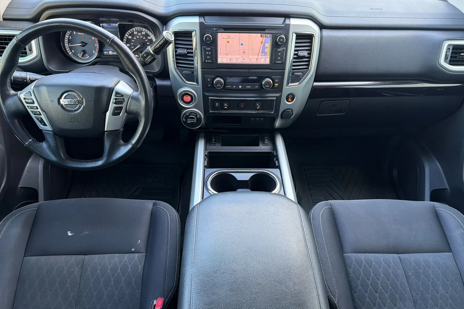 Used 2019 Glacier White Nissan SV image 11