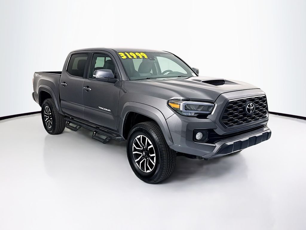 Used 2021 Magnetic Gray Metallic Toyota TRD Sport image 3