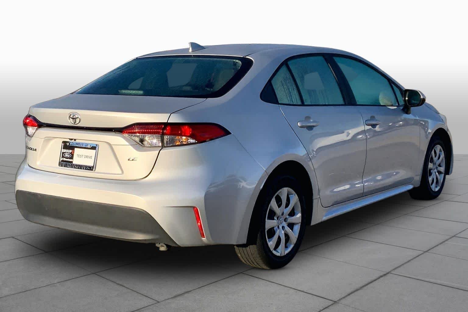 Used 2024 Classic Silver Metallic Toyota LE image 12