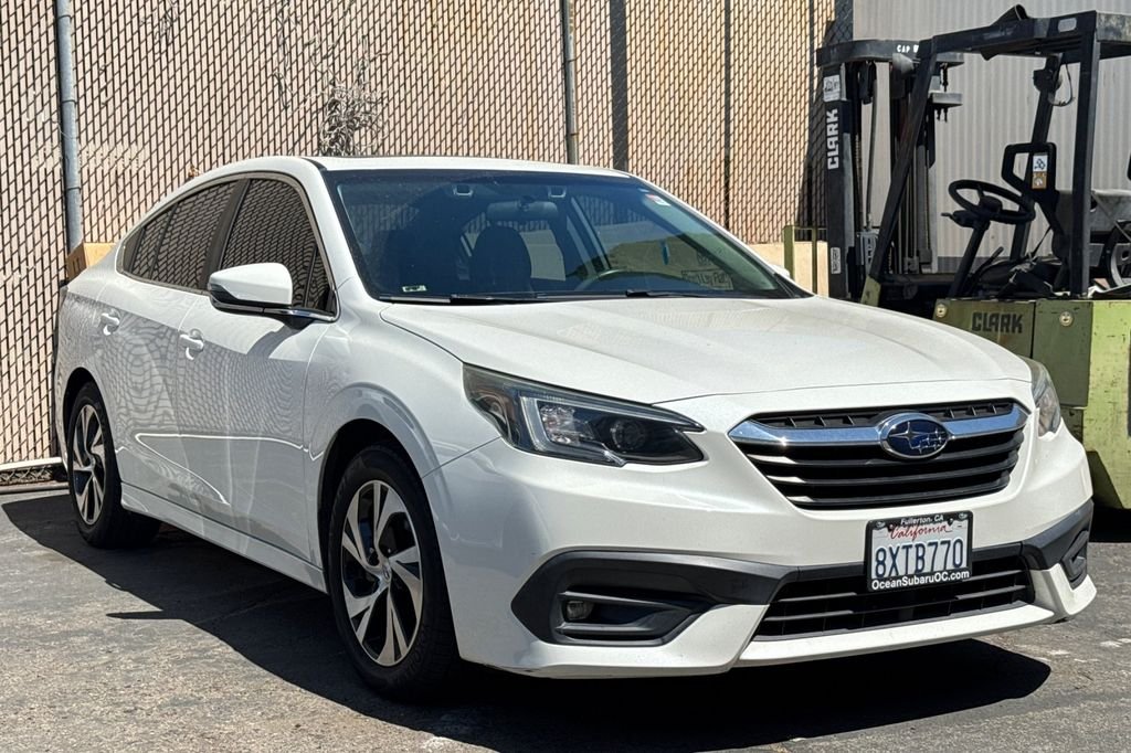 Used 2022 White Subaru Premium image 2