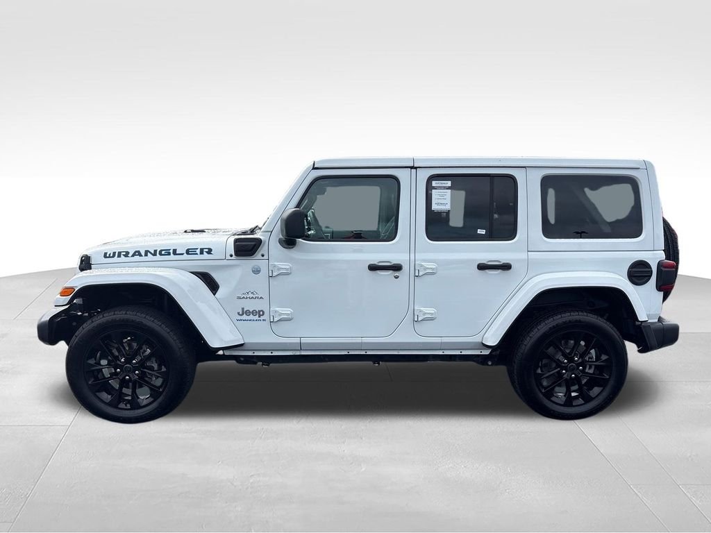 Used 2024 White Jeep Sahara 4xe image 2