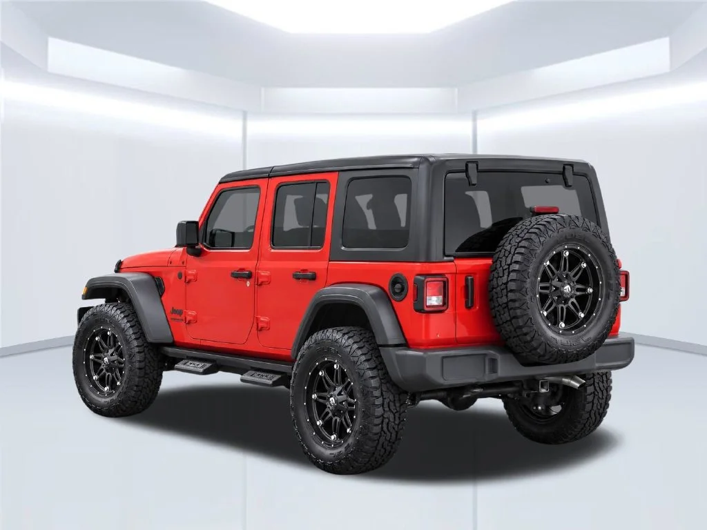 Used 2021 Red Jeep Unlimited Sport S image 5