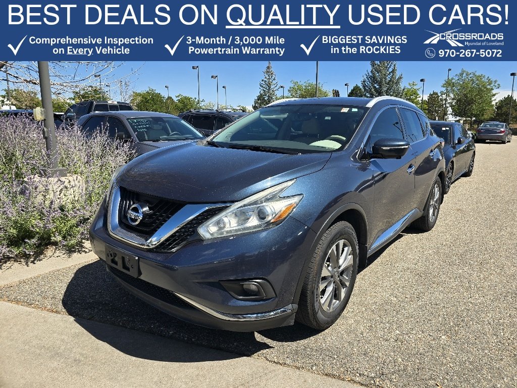 Used 2015 Arctic Blue Metallic Nissan SL image 1