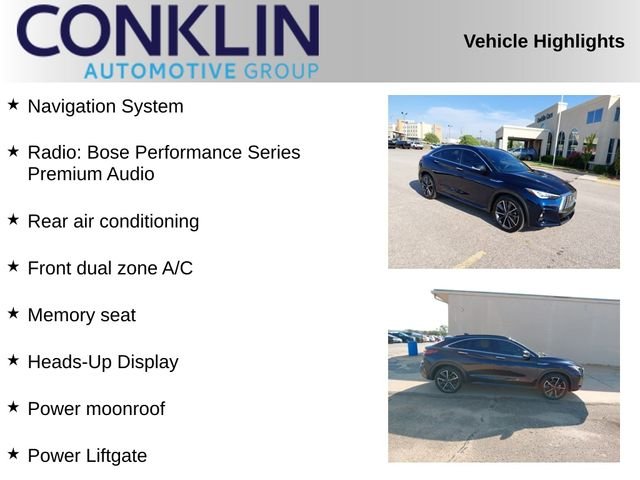 Used 2024 Blue INFINITI SENSORY image 2