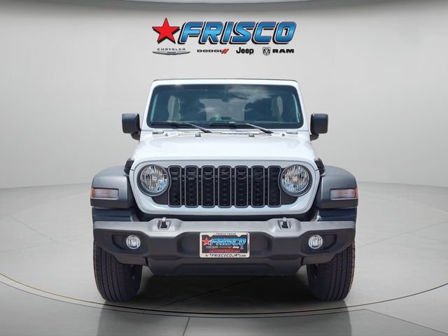 New 2026 Bright White Clear-Coat Exterior Paint Jeep Sport image 2