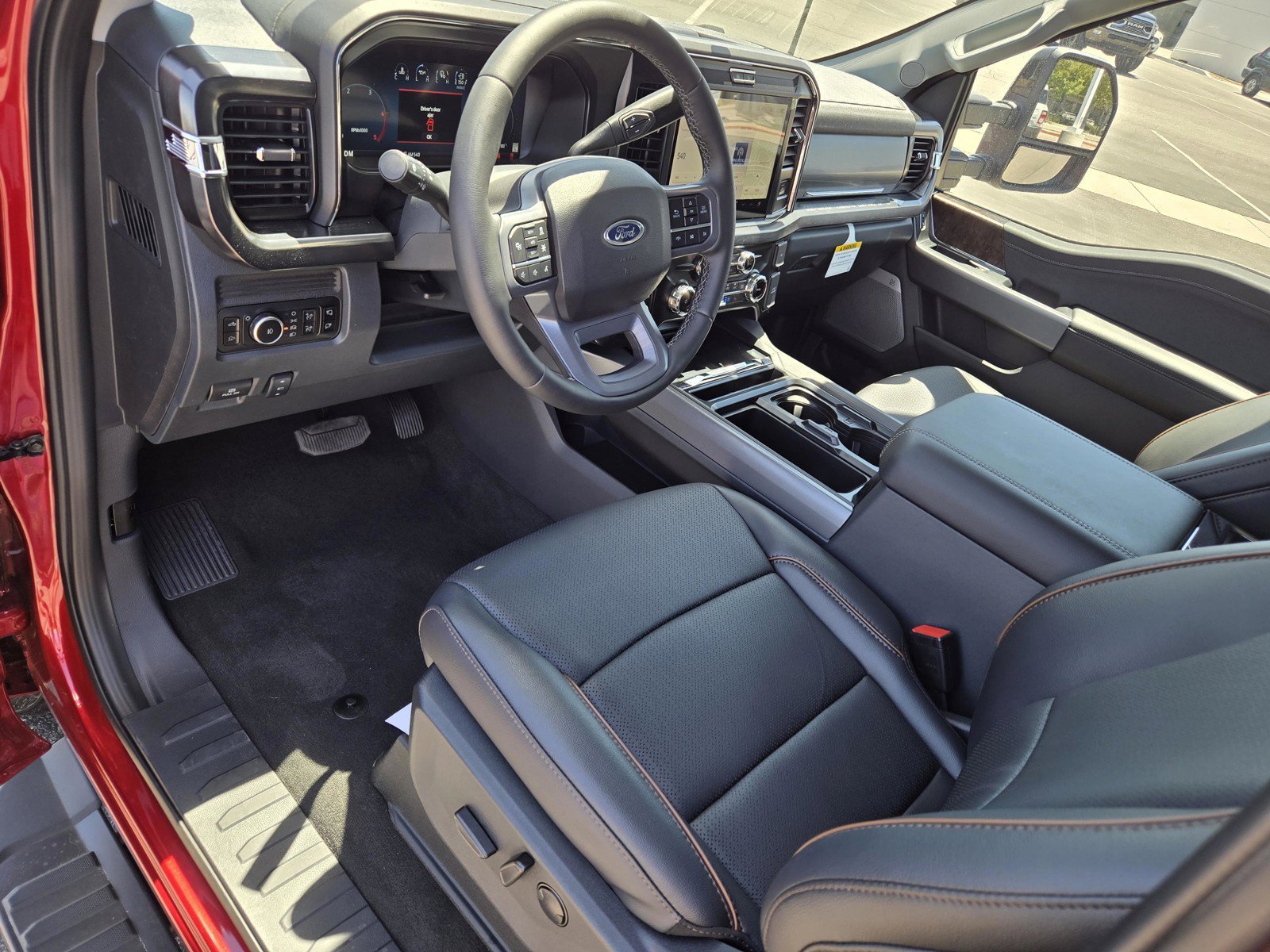 New 2026 Ruby Red Metallic Tinted Clearcoat Ford F-250® Lariat® image 10